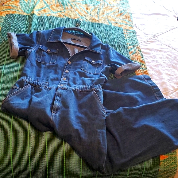 Able Pants - Able Denim Jumpsuit